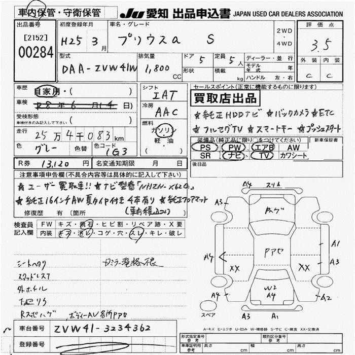 TOYOTA PRIUS ALPHA