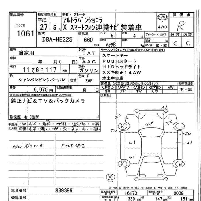 SUZUKI ALTO LAPIN