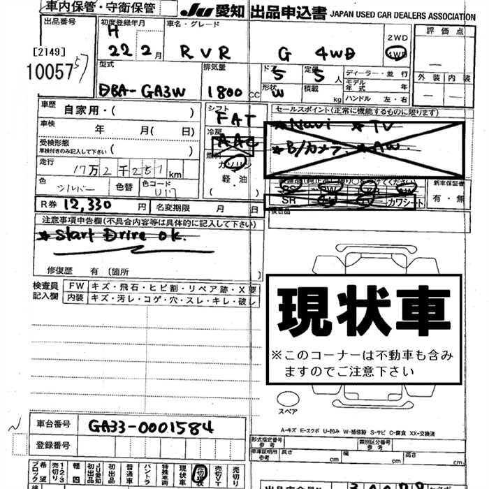 MITSUBISHI RVR