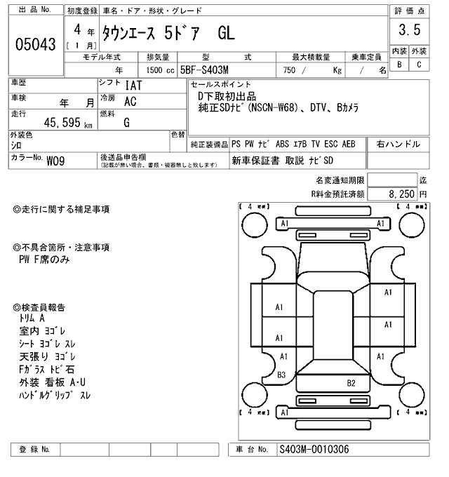 TOYOTA TOWN ACE