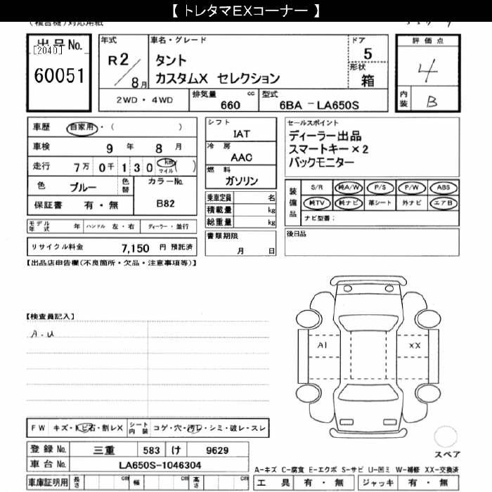 DAIHATSU TANTO