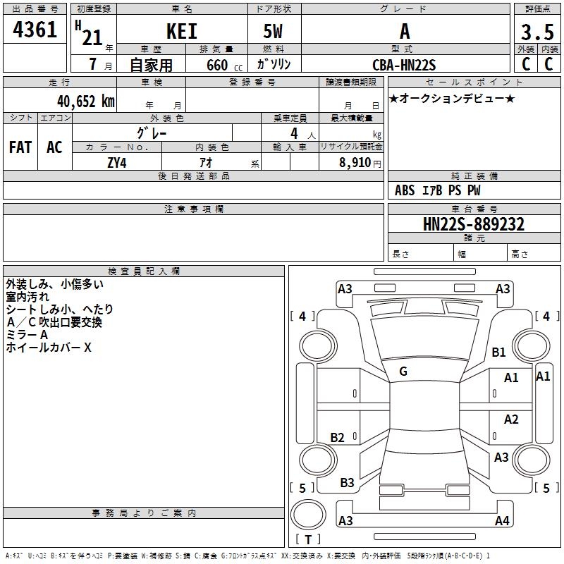 SUZUKI KEI