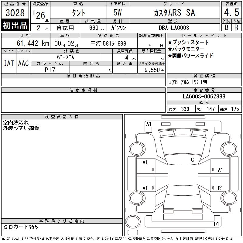 DAIHATSU TANTO