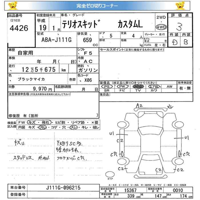 DAIHATSU TERIOS KID