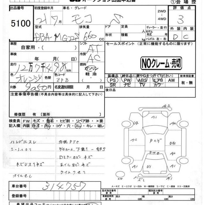 NISSAN MOCO