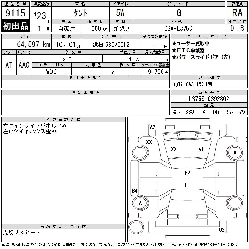 DAIHATSU TANTO