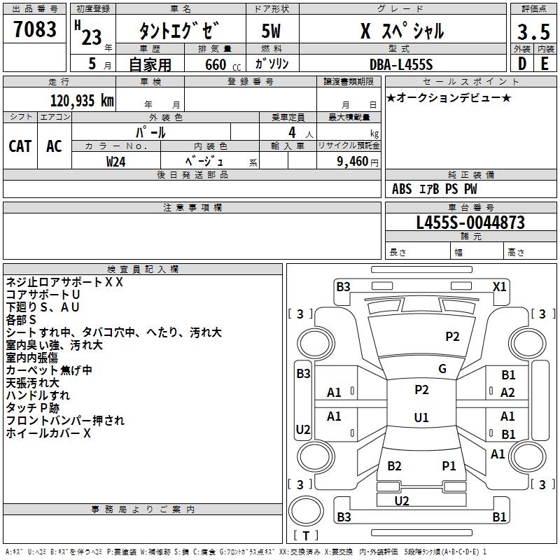DAIHATSU TANTO EXE