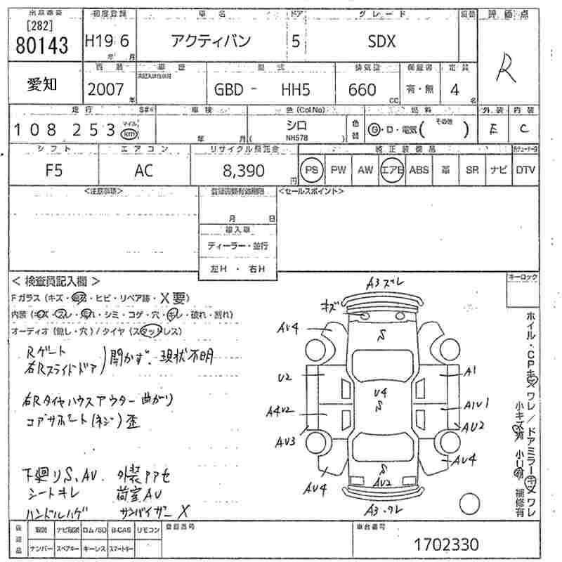 HONDA ACTY