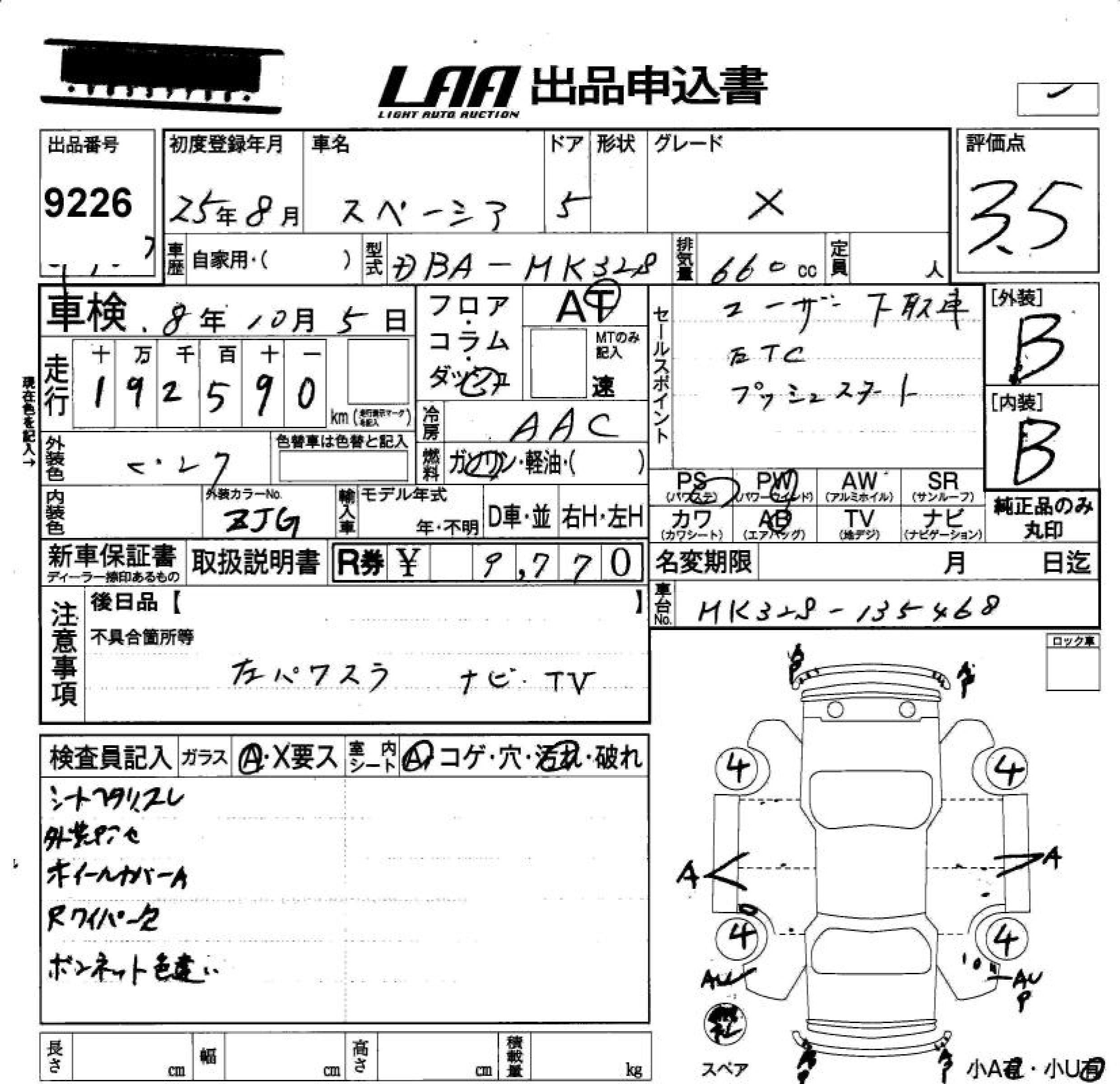 SUZUKI SPACIA