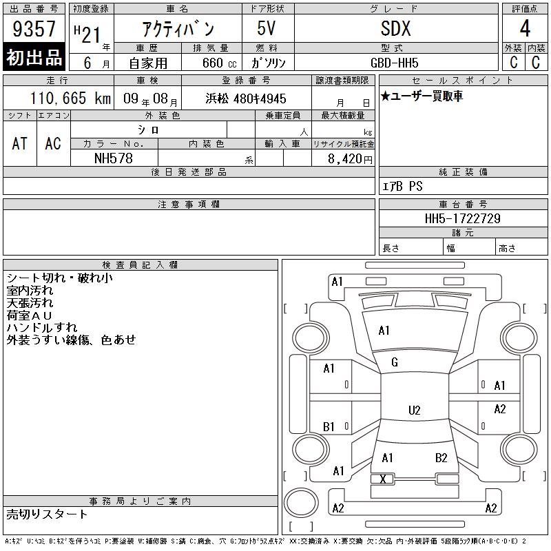 HONDA ACTY