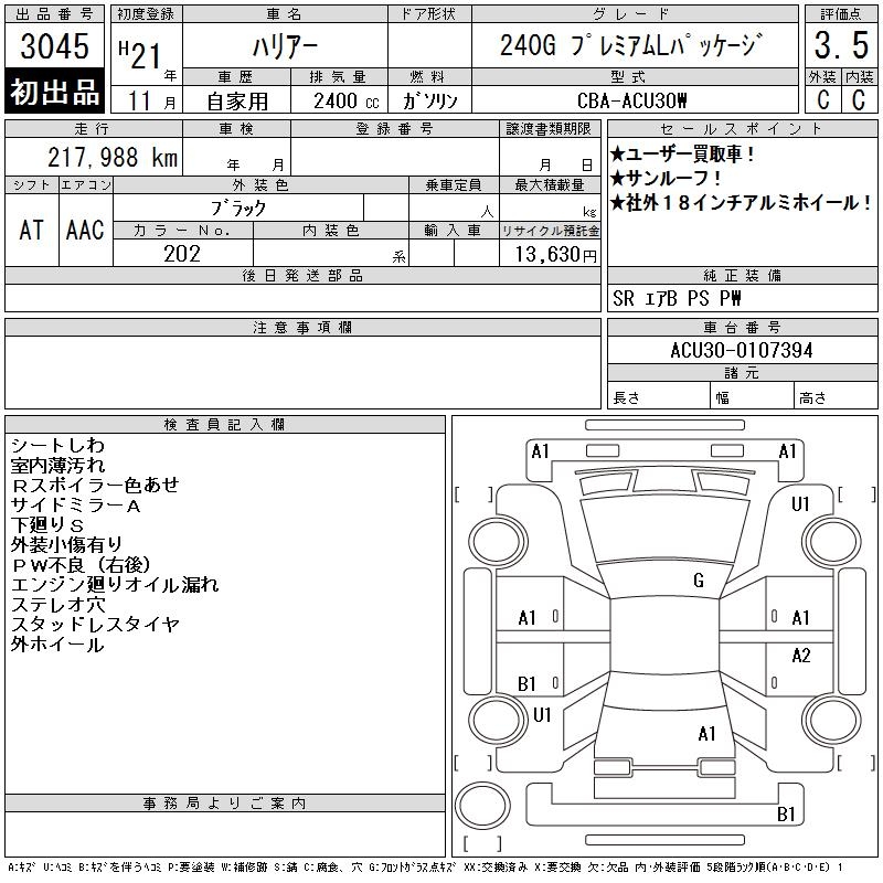 TOYOTA HARRIER
