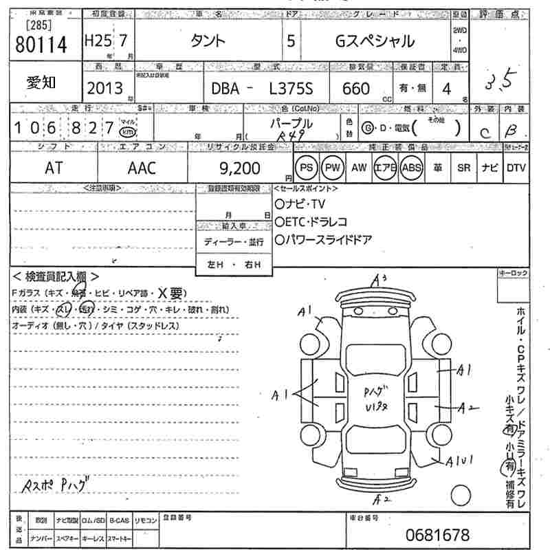 DAIHATSU TANTO