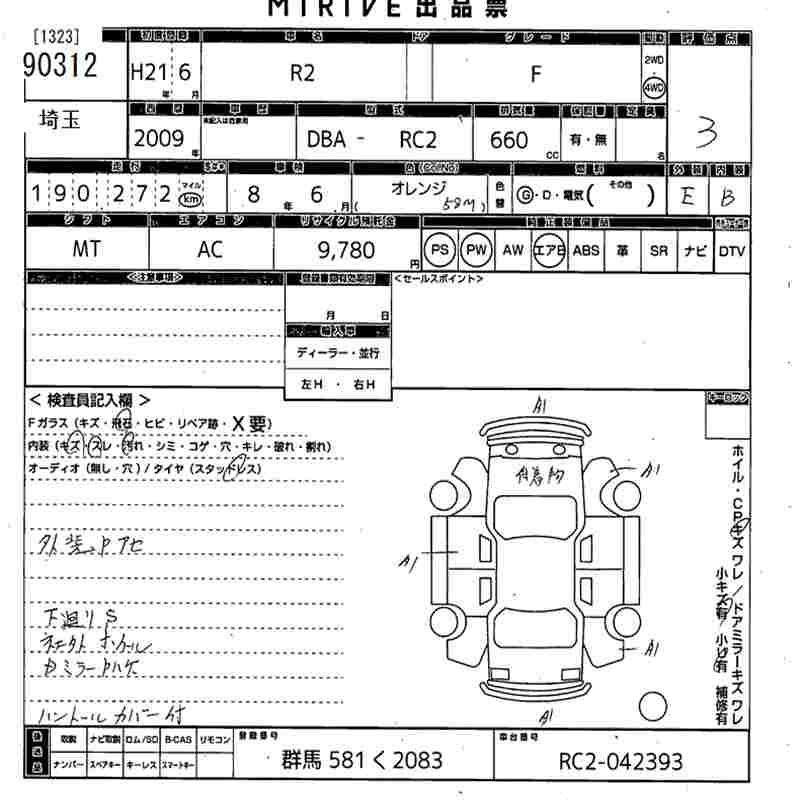 SUBARU R2