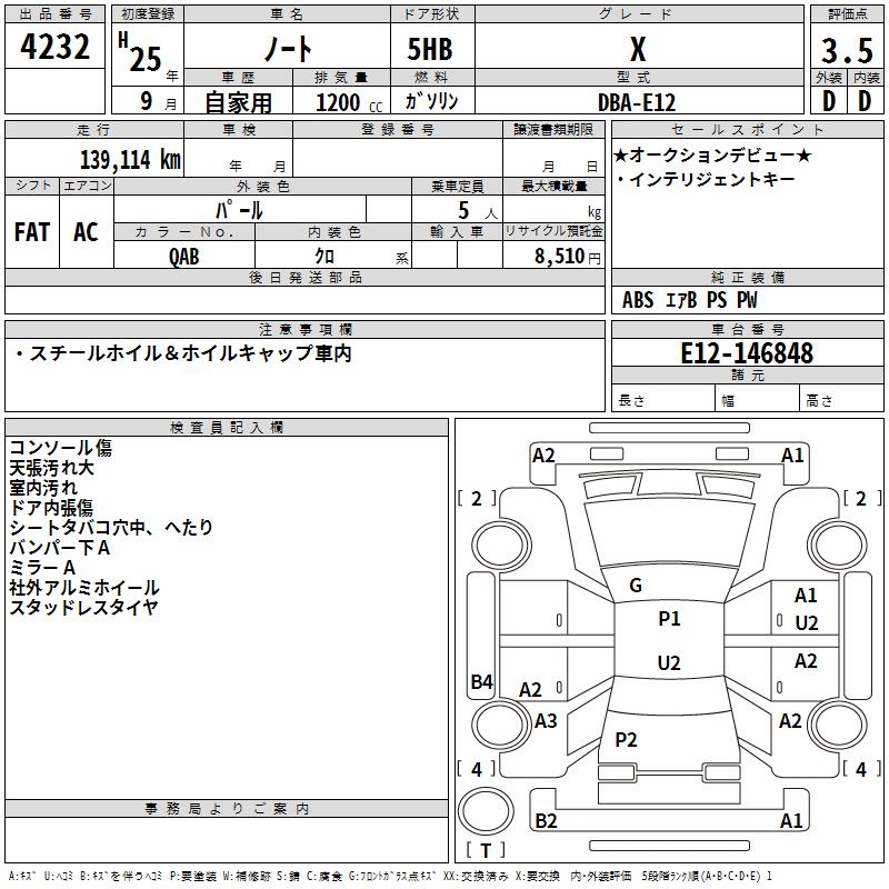 NISSAN NOTE