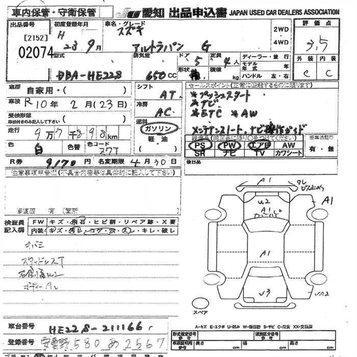 SUZUKI ALTO LAPIN