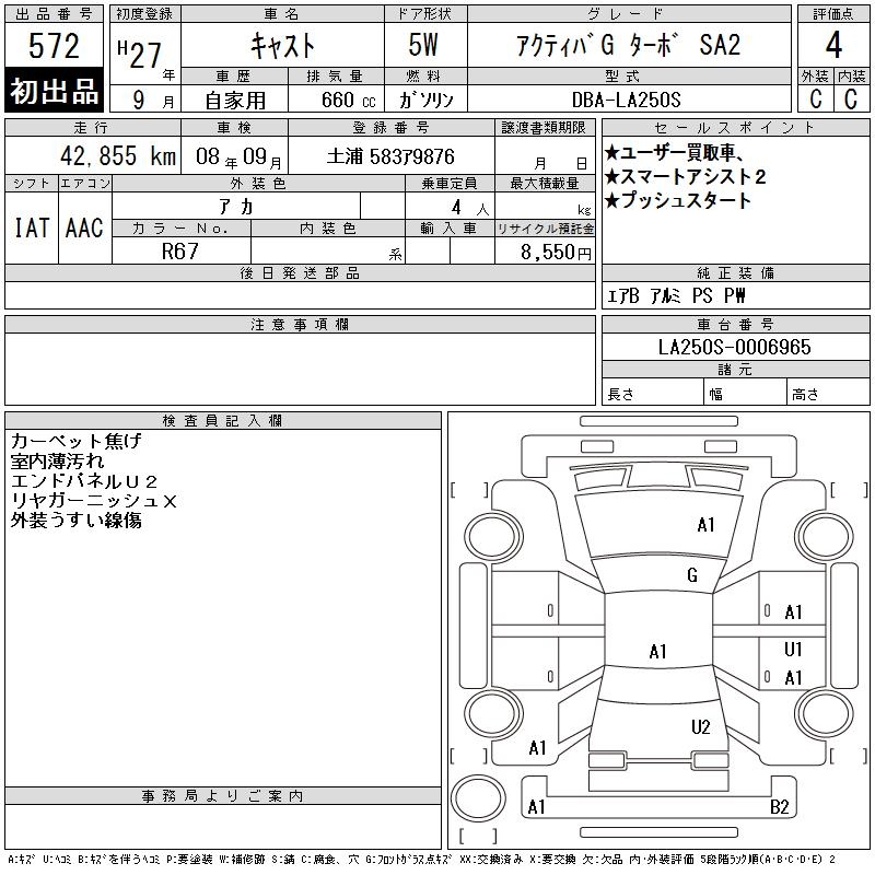 DAIHATSU CAST