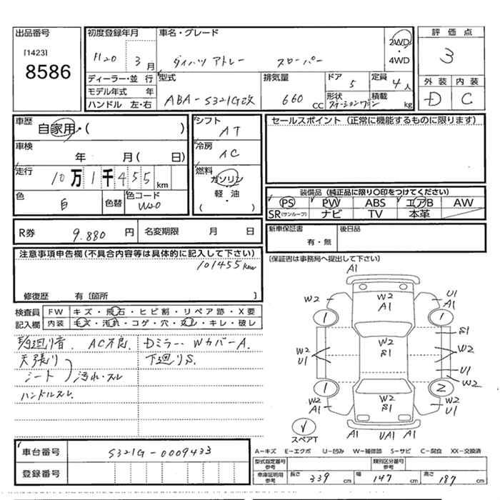 DAIHATSU ATRAI