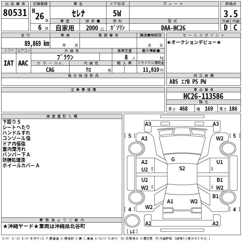 NISSAN SERENA