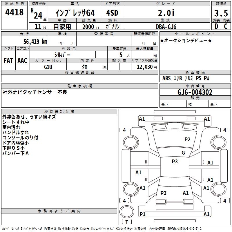 SUBARU IMPREZA