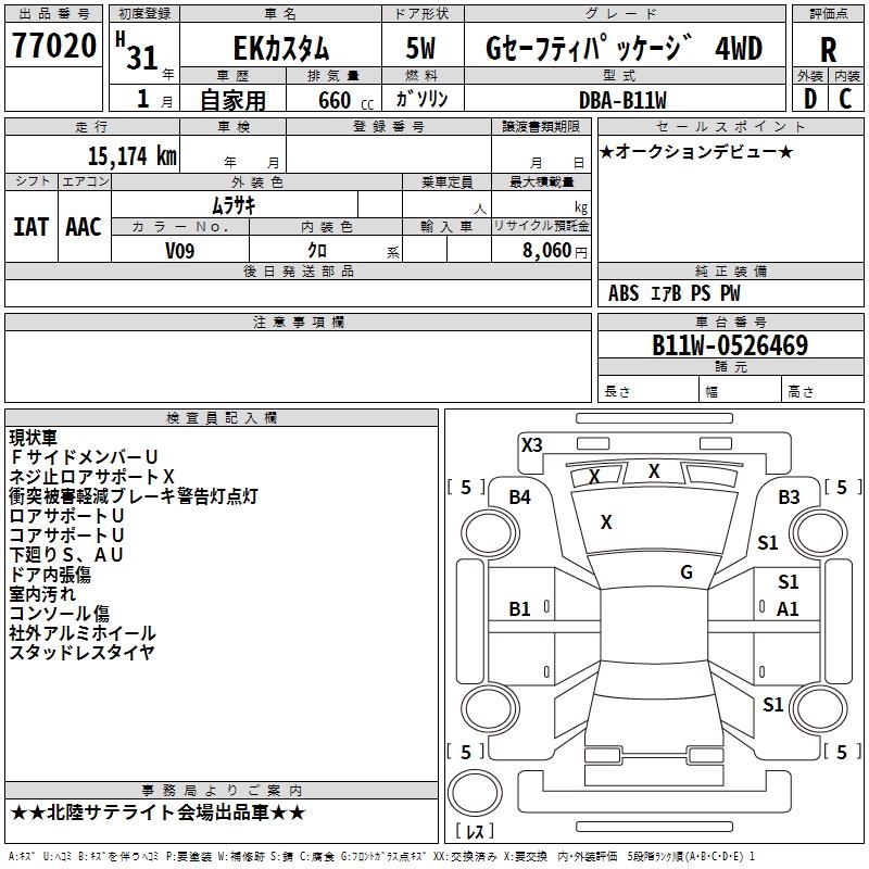 MITSUBISHI EK CUSTOM