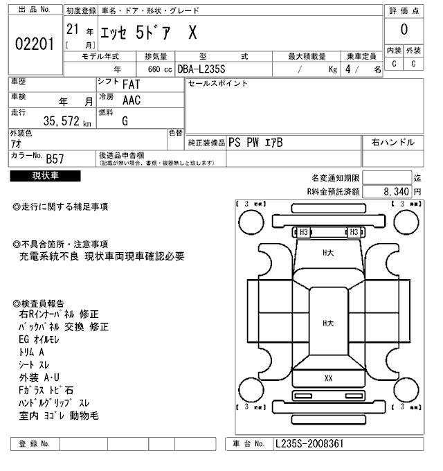 DAIHATSU ESSE
