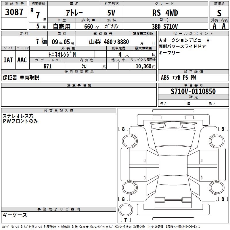 DAIHATSU ATRAI