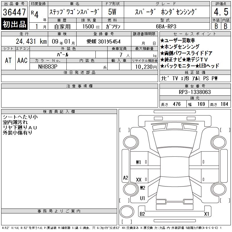 HONDA STEPWGN