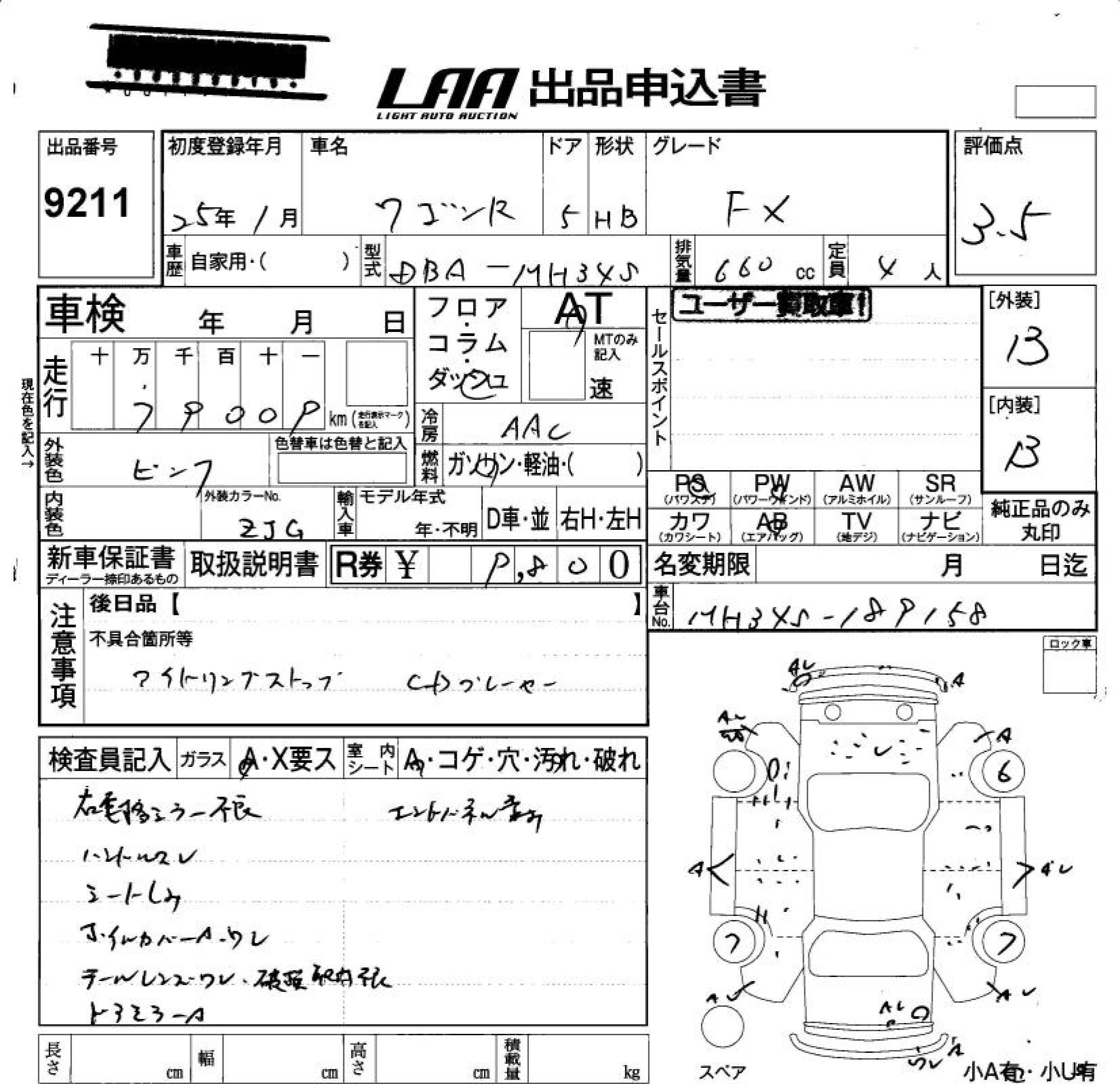 SUZUKI WAGON R