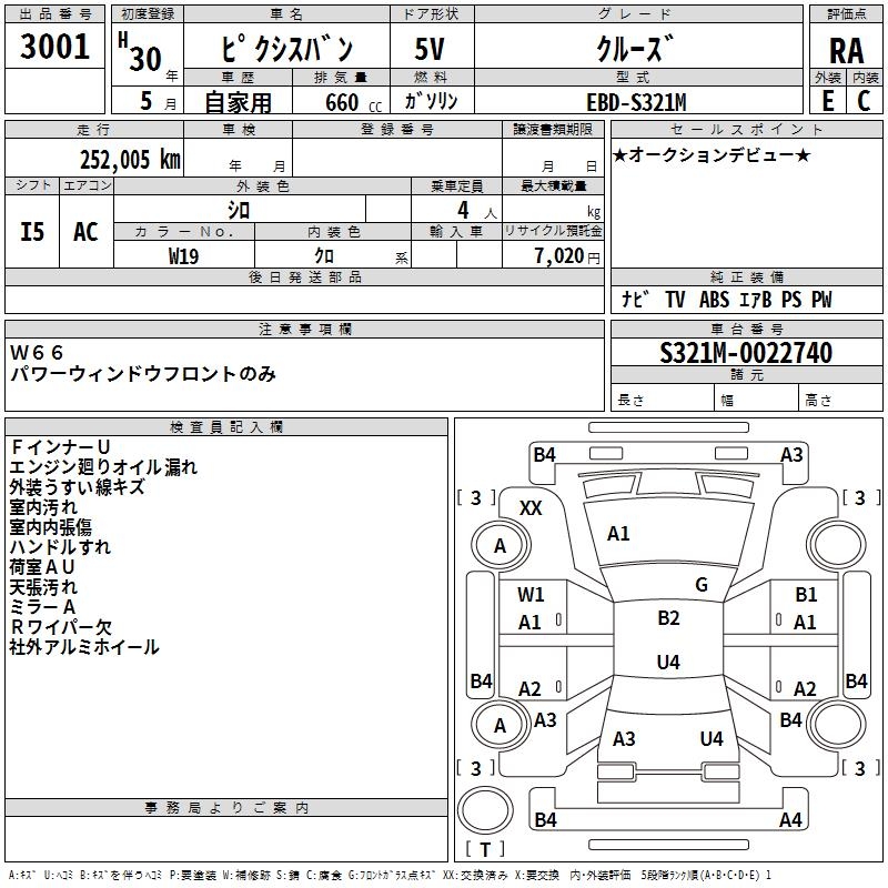 TOYOTA PIXIS VAN