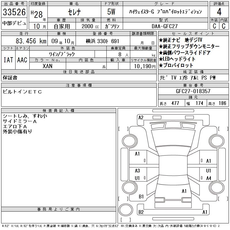 NISSAN SERENA