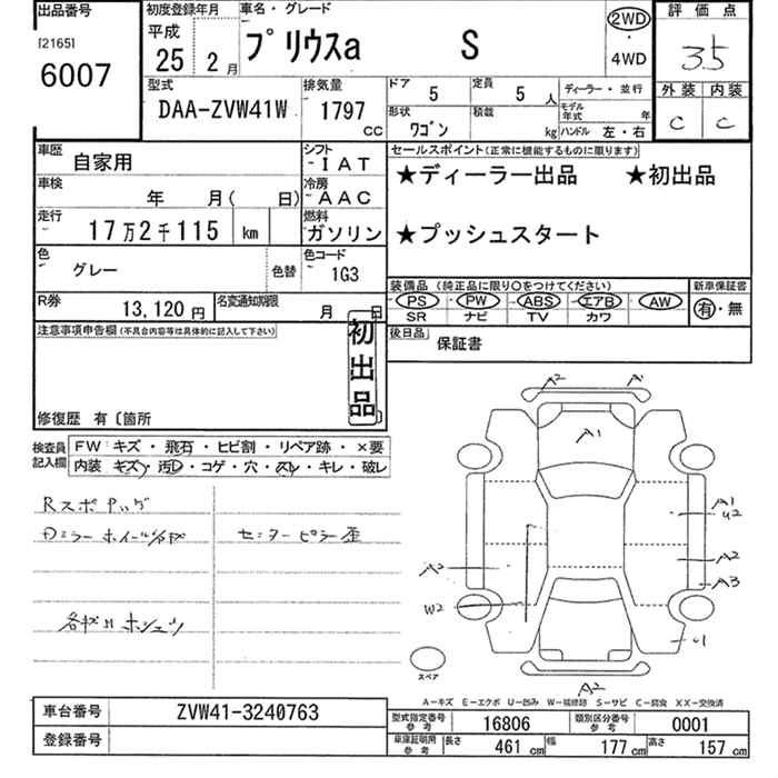 TOYOTA PRIUS ALPHA
