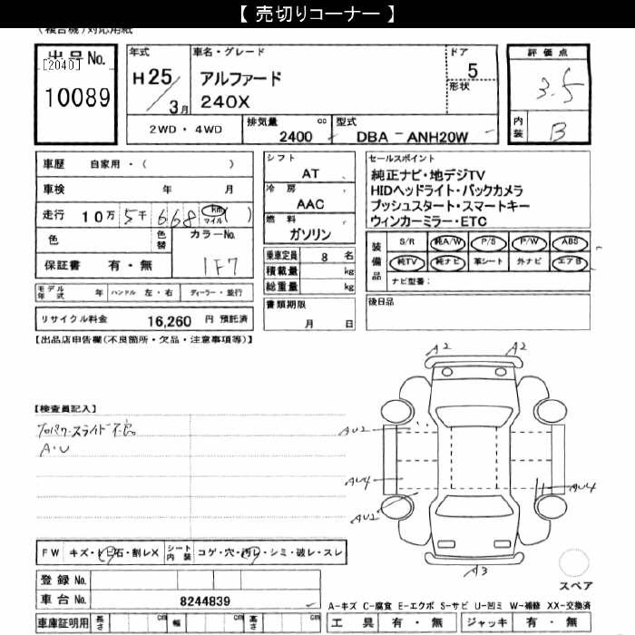 TOYOTA ALPHARD