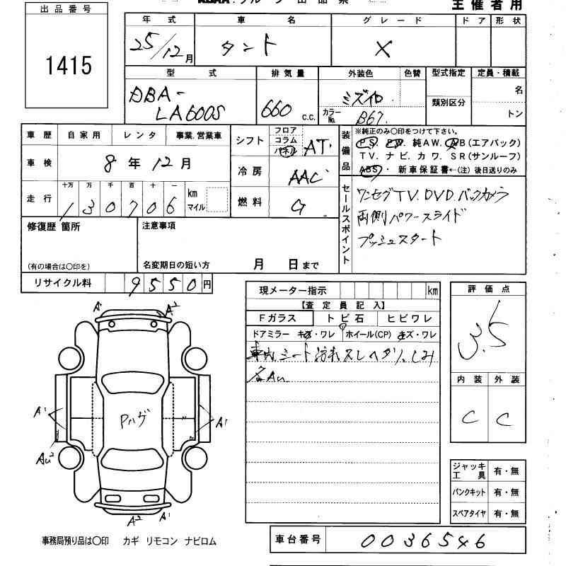 DAIHATSU TANTO