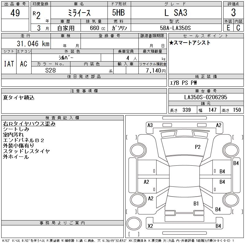 DAIHATSU MIRA E:S