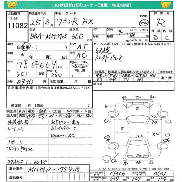 SUZUKI WAGON R