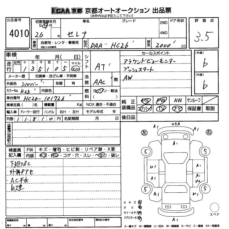 NISSAN SERENA