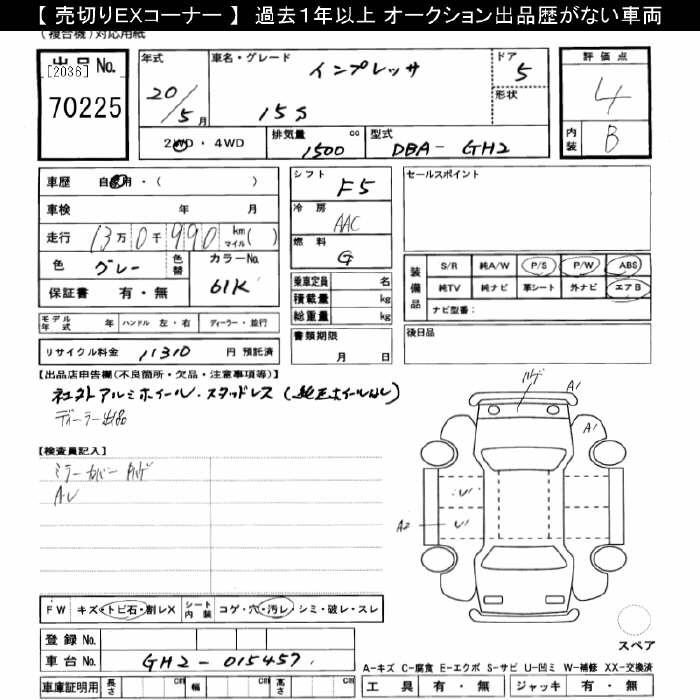 SUBARU IMPREZA