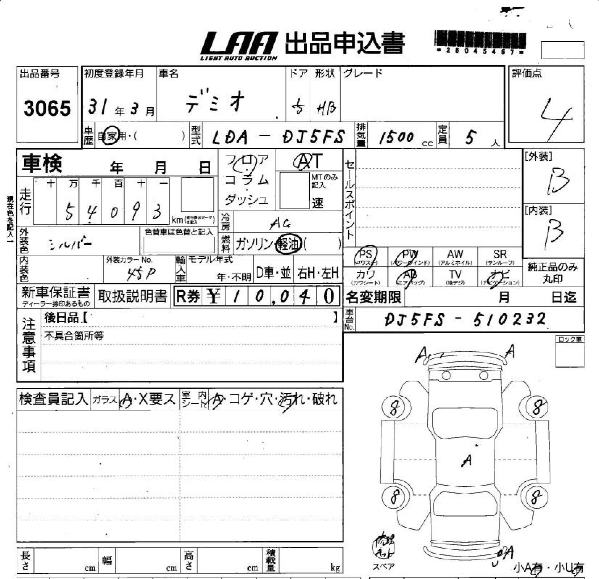 MAZDA DEMIO