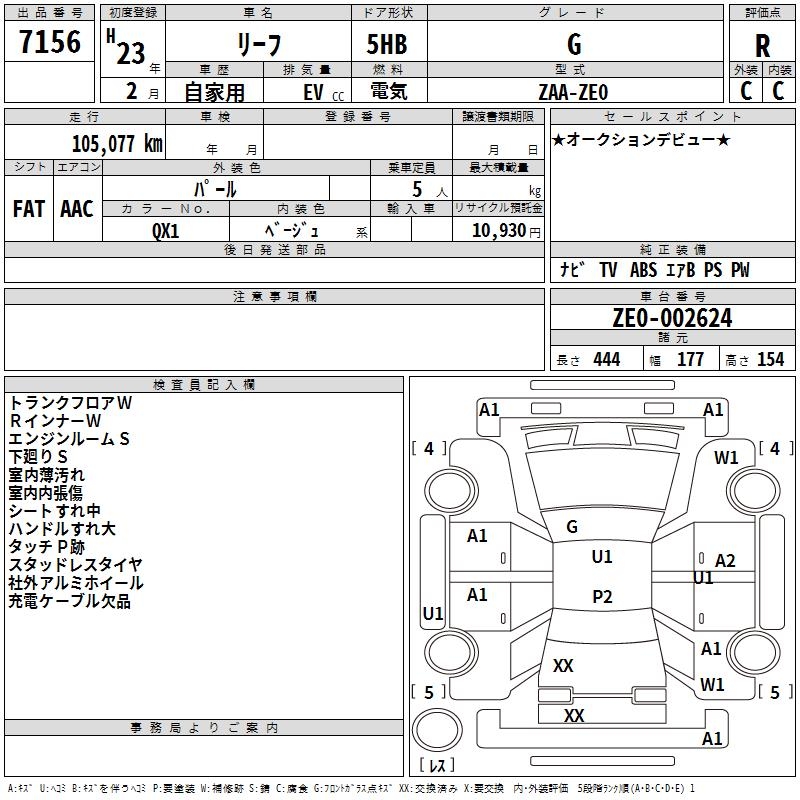 NISSAN LEAF