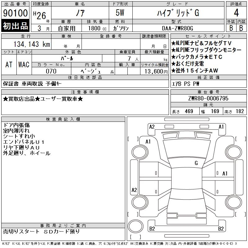 TOYOTA NOAH