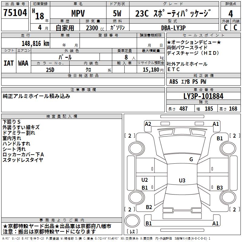 MAZDA MPV