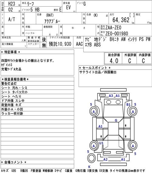 NISSAN LEAF