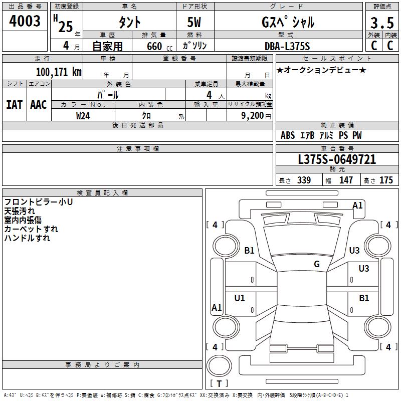 DAIHATSU TANTO
