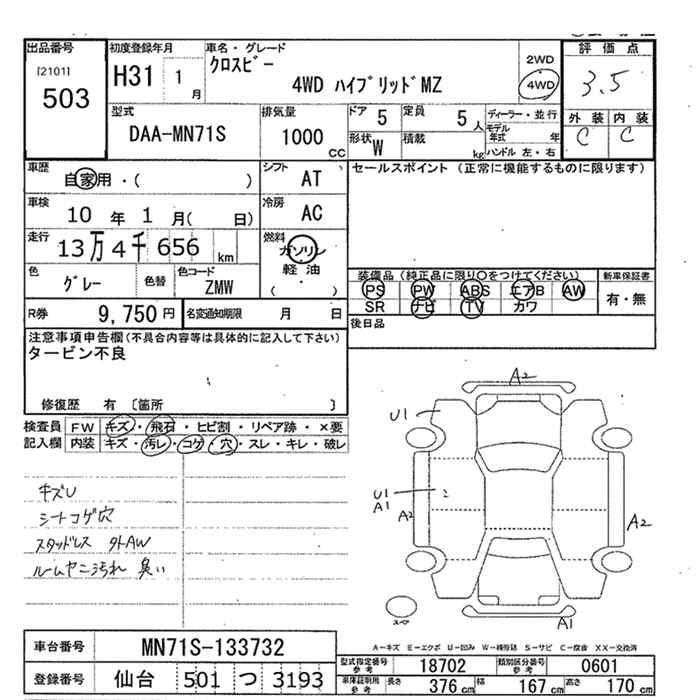 SUZUKI XBEE