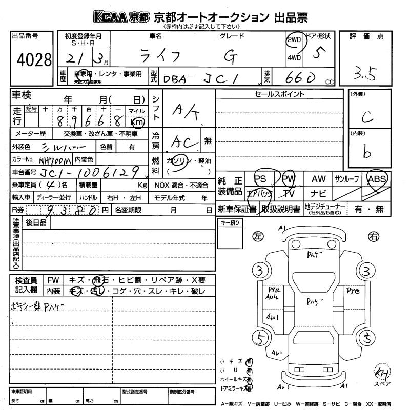 HONDA LIFE