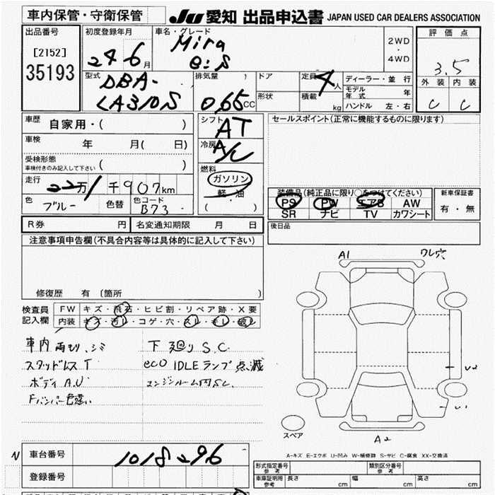 DAIHATSU MIRA E:S