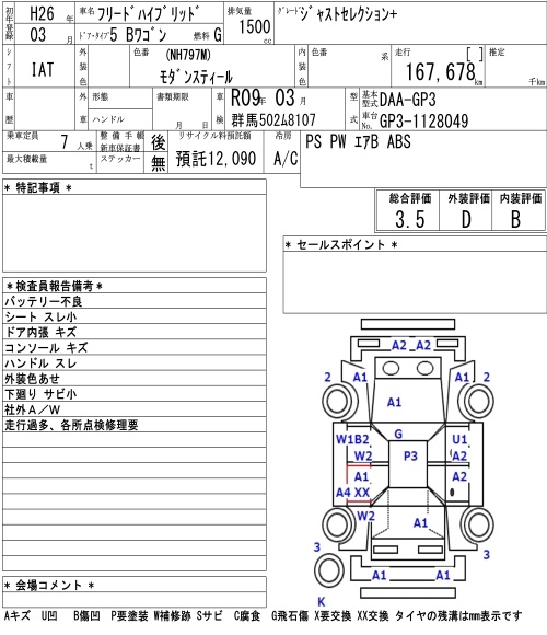 HONDA FREED
