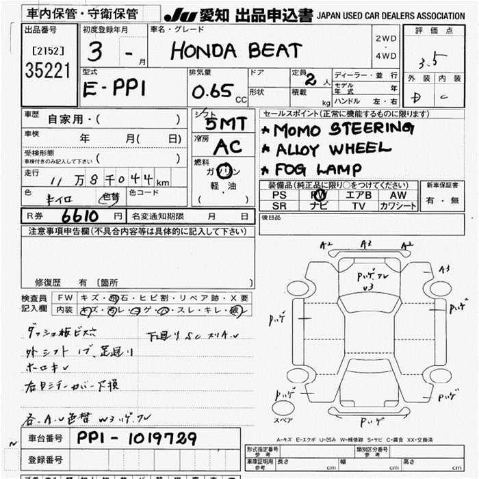 HONDA BEAT