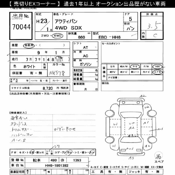 HONDA ACTY