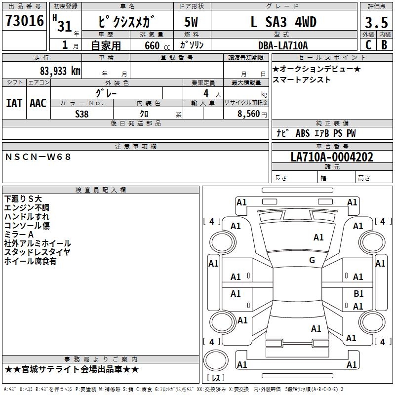 TOYOTA PIXIS MEGA